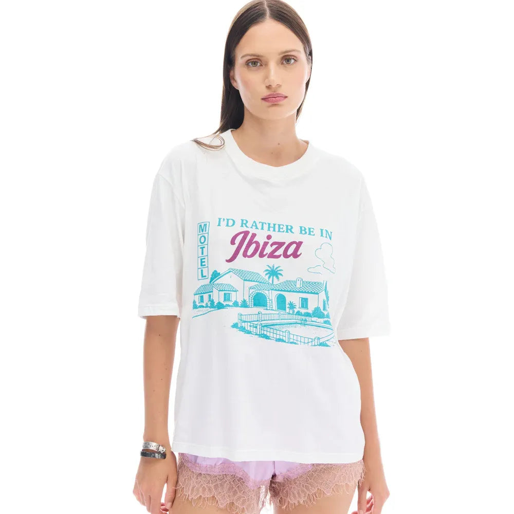 I'd Rather be in Ibiza tee