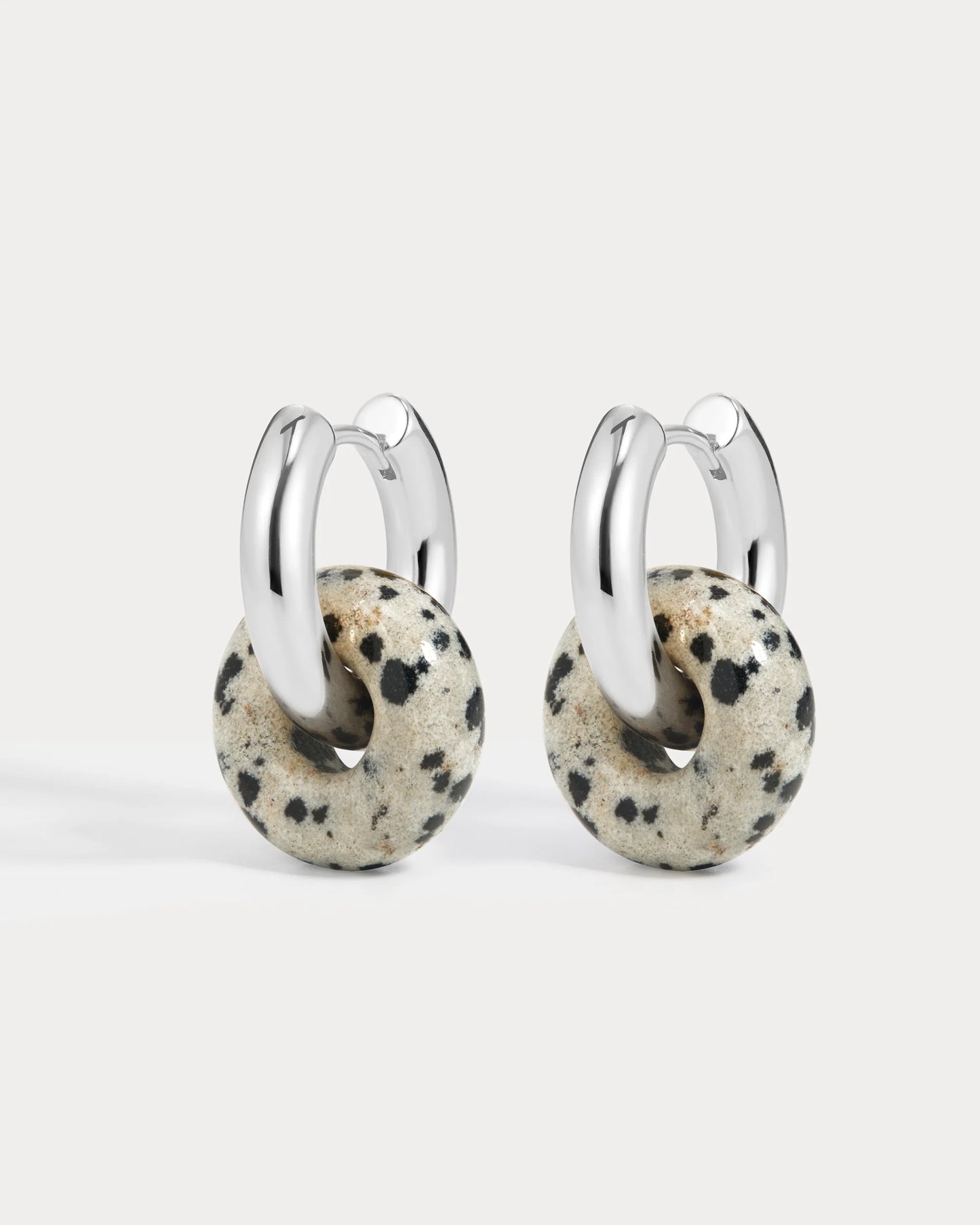 Palma washer hoops - silver