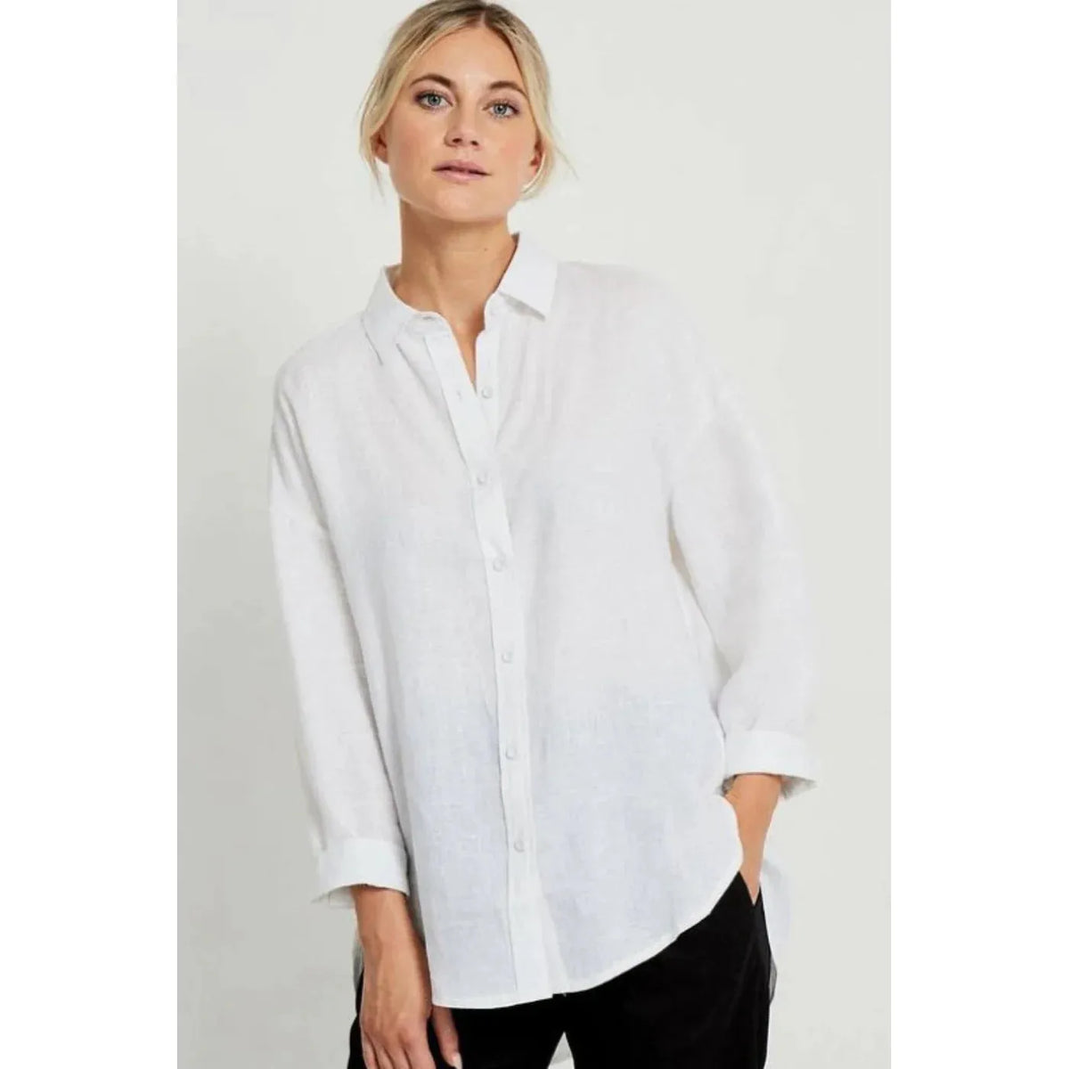 Linen Shirt - White