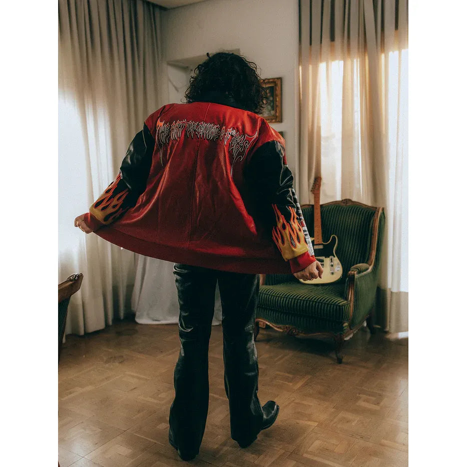 Art of 0 F*cks Leather jacket