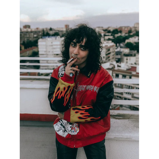 Art of 0 F*cks Leather jacket
