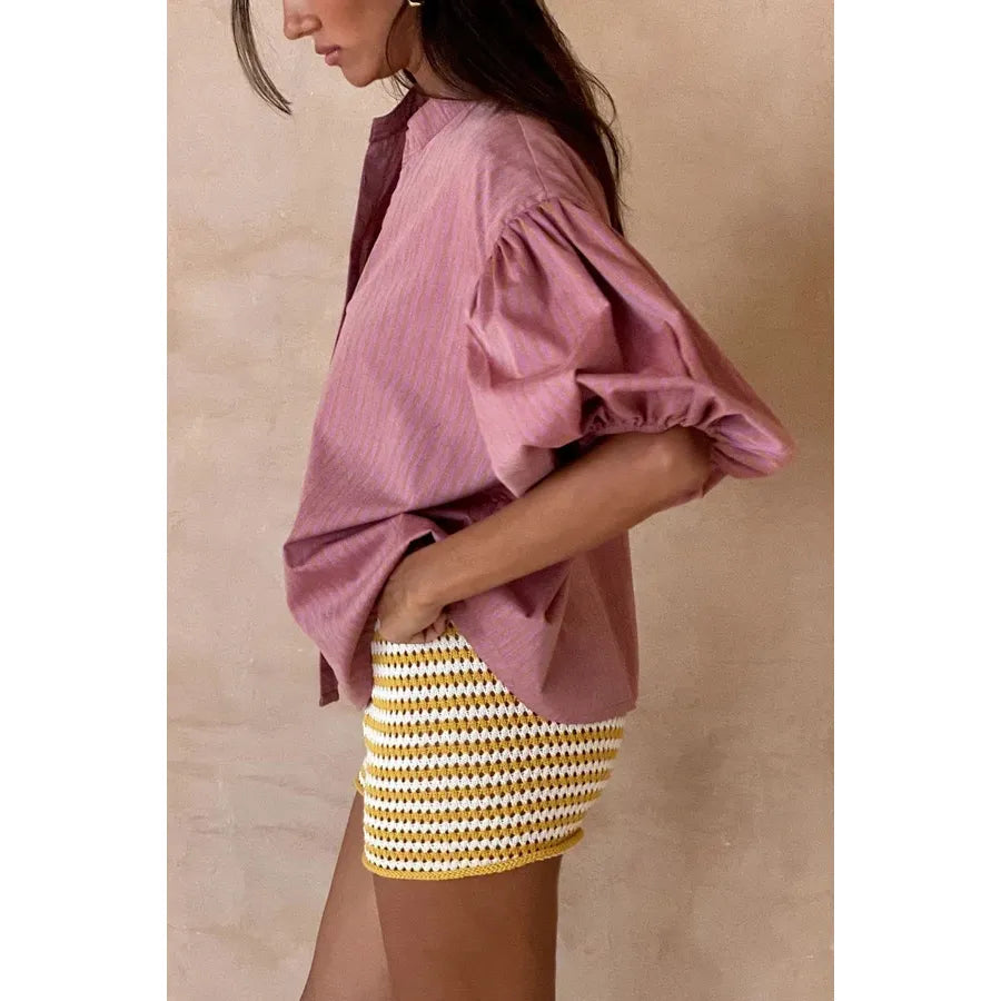 Flounce shirt