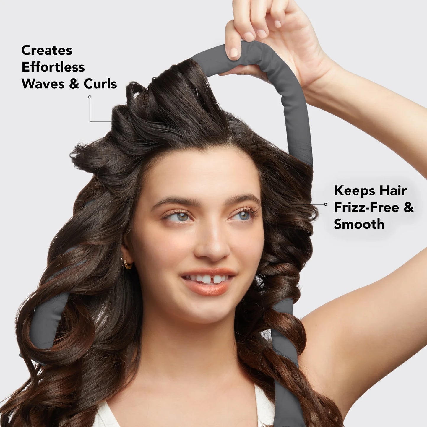 Heatless Hair Curler Set - Charcoal