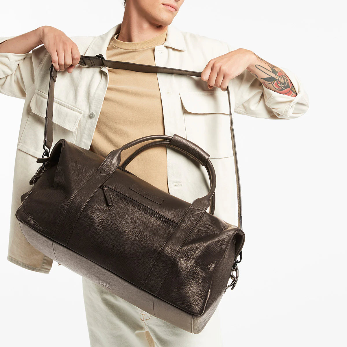 Everything I wanted Leather bag - Cocoa