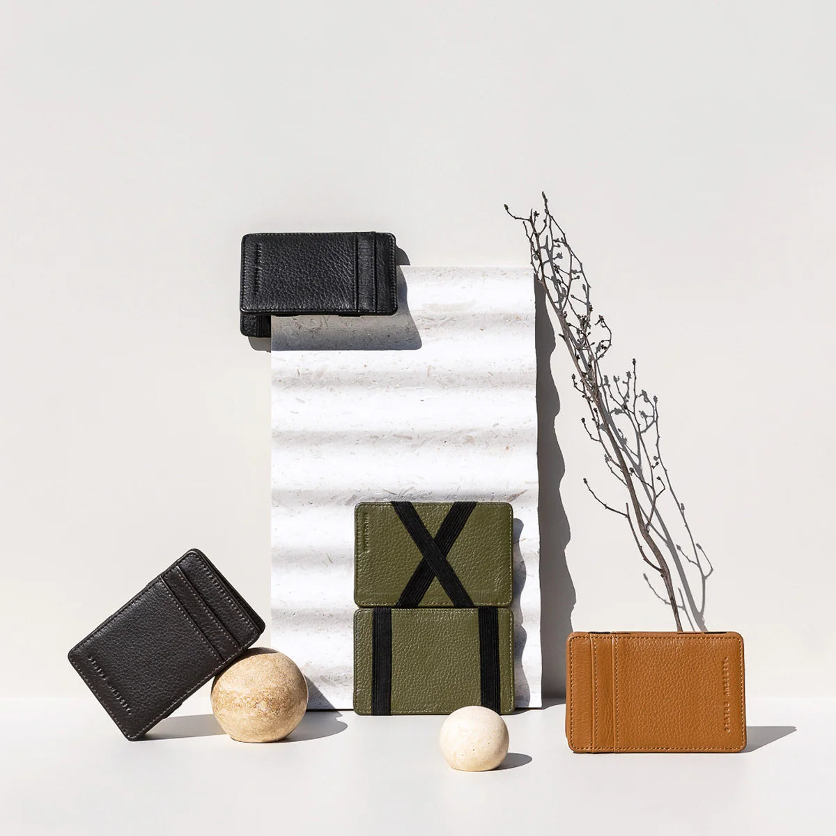 Flip wallet - Khaki