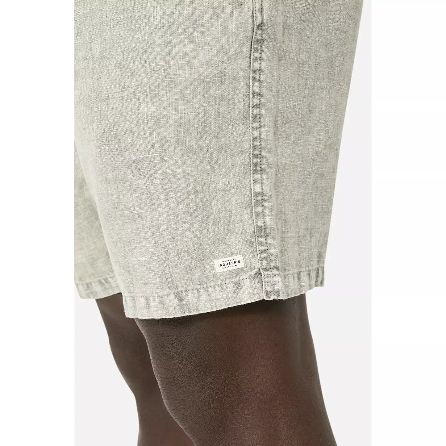 The Marina Linen Short - Light Sage