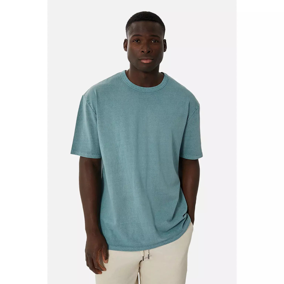 The Del Sur Tee - Cadet Blue