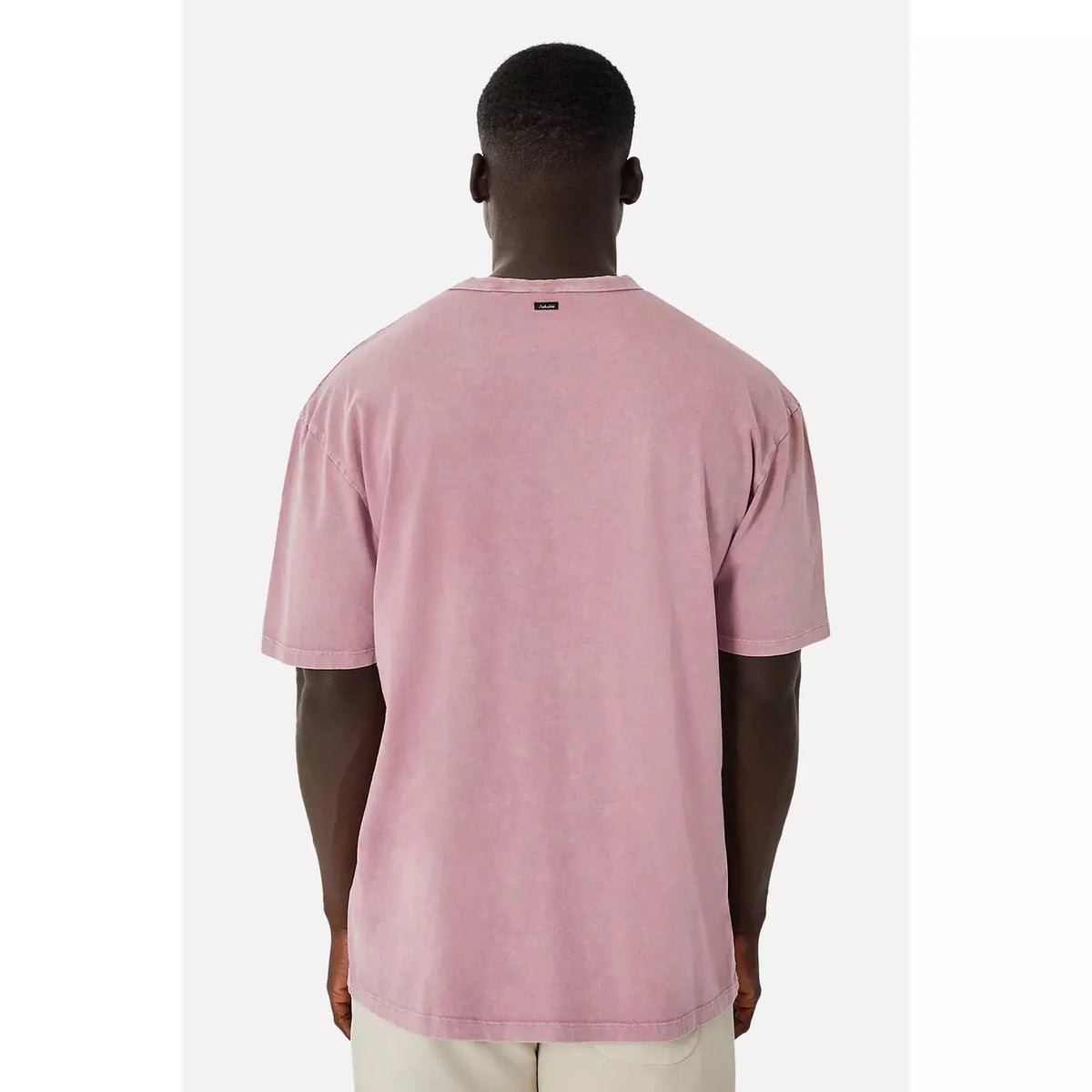 The Del Sur Acid Wash Tee - Bordeaux