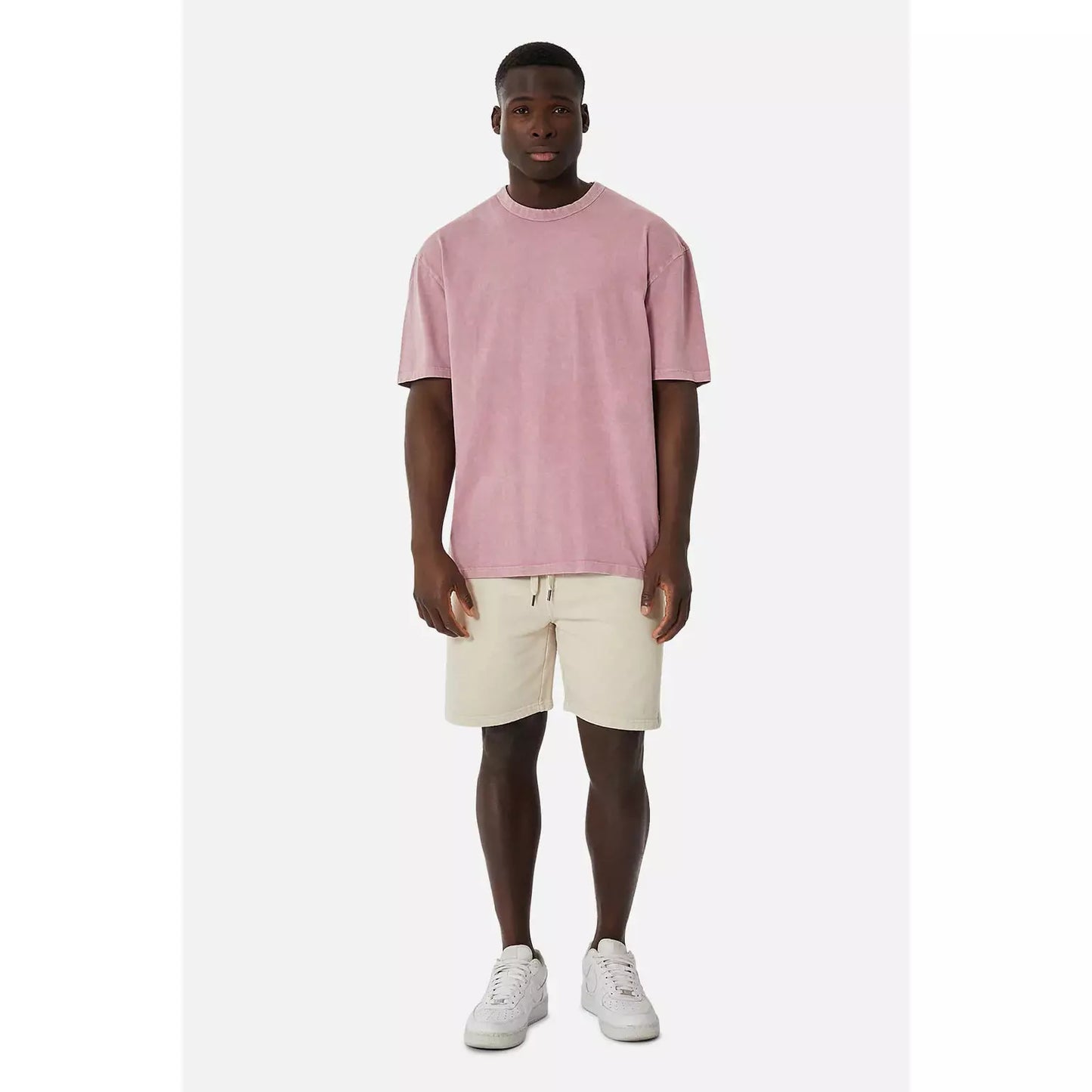 The Del Sur Acid Wash Tee - Bordeaux