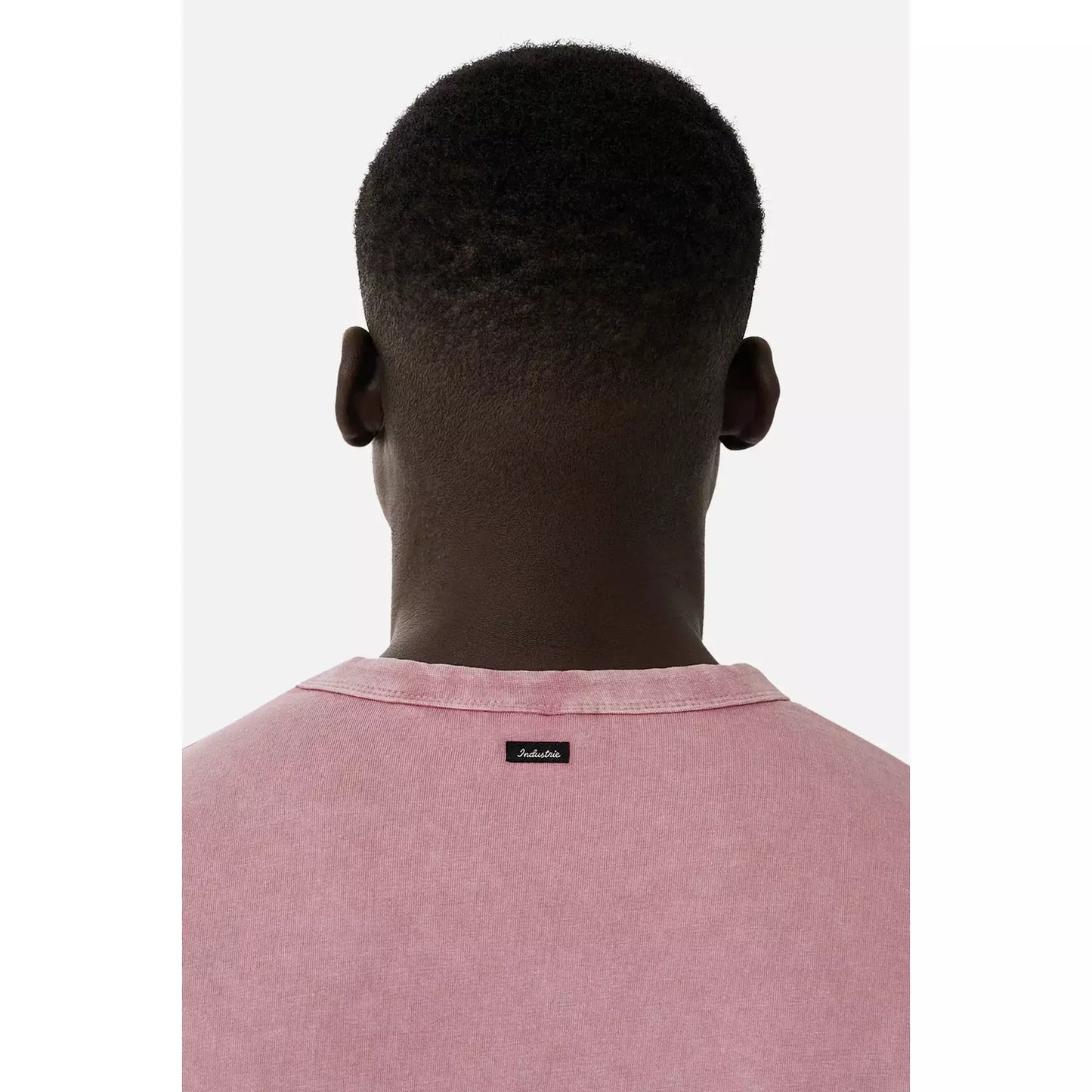 The Del Sur Acid Wash Tee - Bordeaux