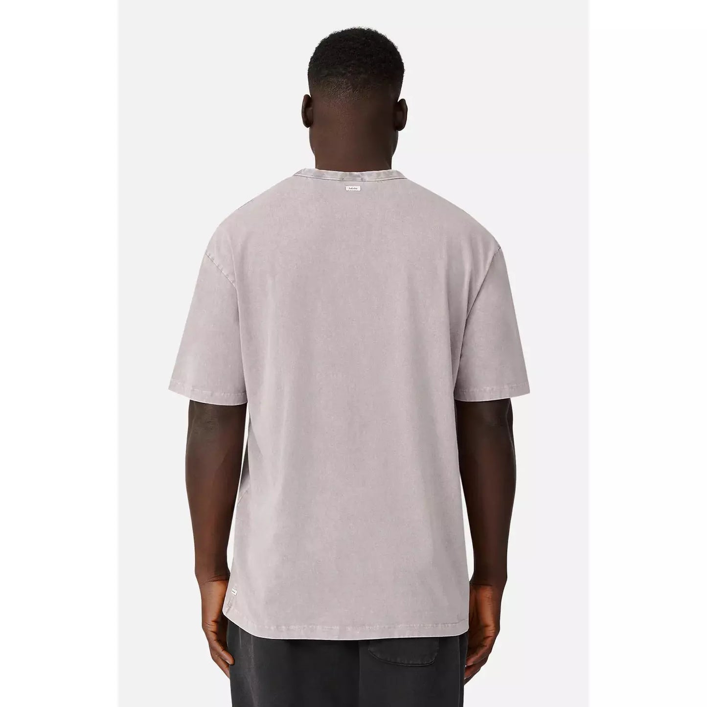 The Del Sur Acid Wash Tee - Lavender Acid