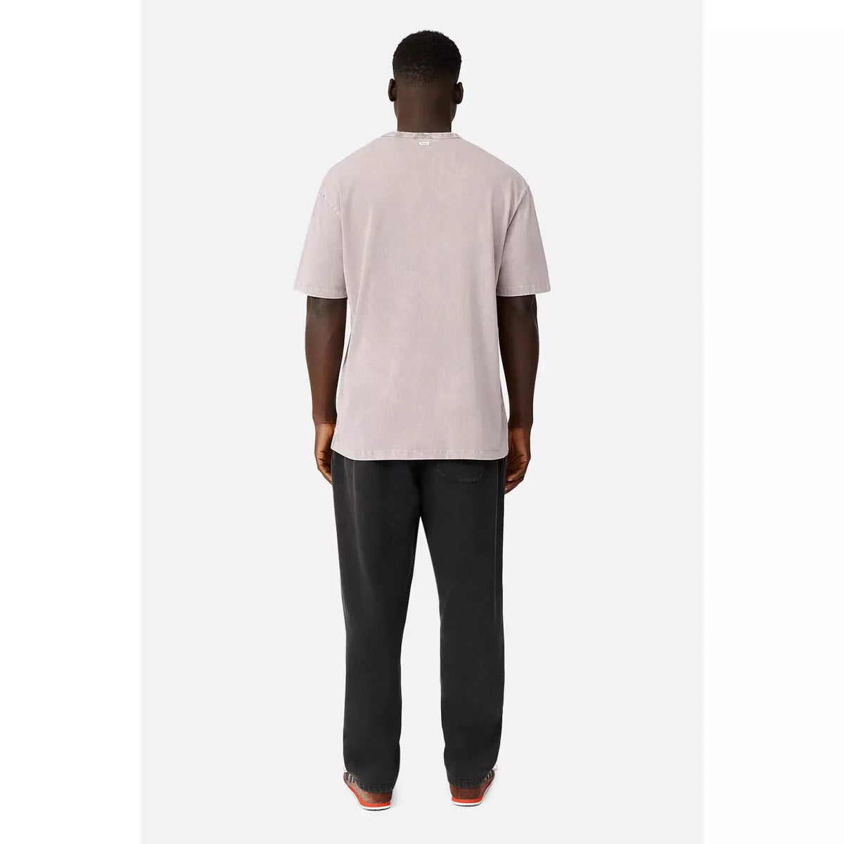 The Del Sur Acid Wash Tee - Lavender Acid