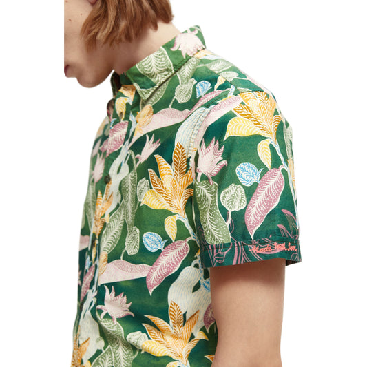 Printed Lightweight Short Sleeve shirt