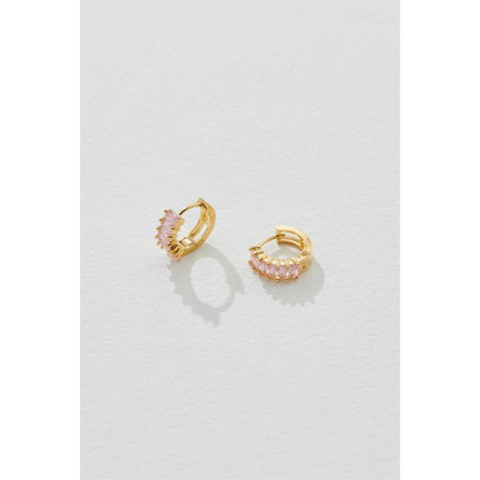 Birthstone Hoops - October