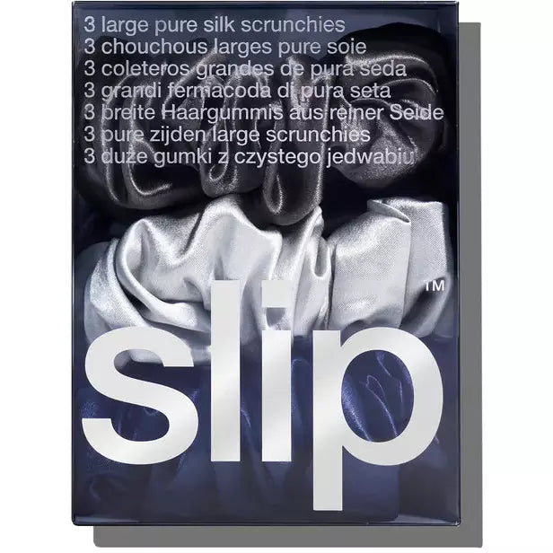 Slip Scrunchies - Midnight Large