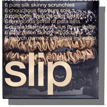 Slip Skinny Scrunchies - Mixed Leopard