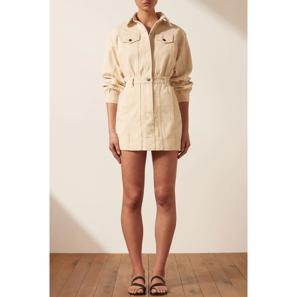 Sierra Panelled Utility Mini Dress